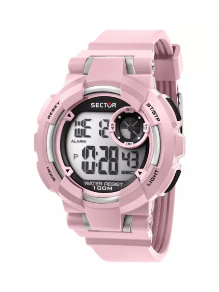 SECTOR EX-36 Chronograph Pink Plastic Strap-