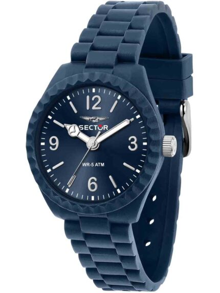 SECTOR Diver Blue Plastic Strap- Μπλε