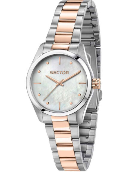 SECTOR 270 Two Tone Stainless Steel Bracelet- Φίλντισι