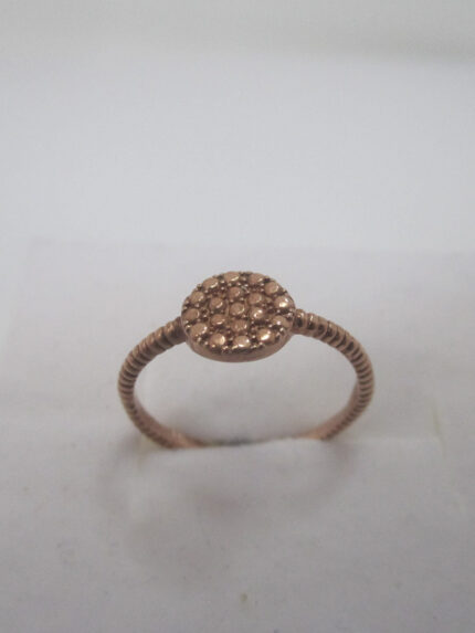 ΔΑΧΤΥΛΙΔΙ ΑΠΟ ΑΣΗΜΙ 925 ΜΕ ΡΟΖ ΠΛΑΤΙΝΩΜΑ ΝΟ39