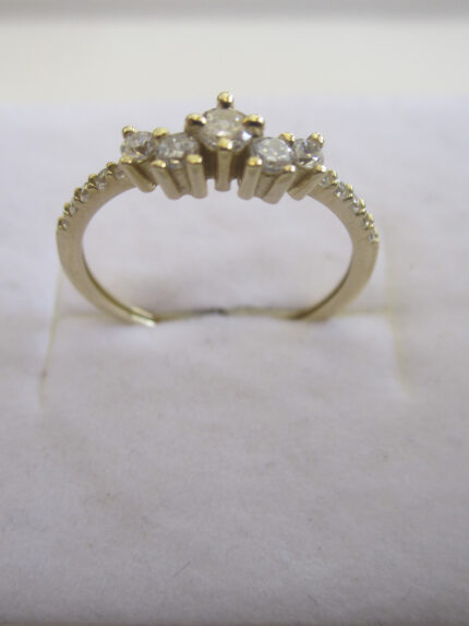 ΔΑΧΤΥΛΙΔΙ ΧΡΥΣΟ Κ-14 ΜΕ ΖΙΡΓΚΟΝ ΝΟ25