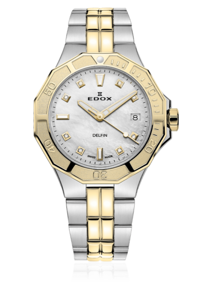 EDOX DELFIN THE ORIGINAL DIVER DATE LADY