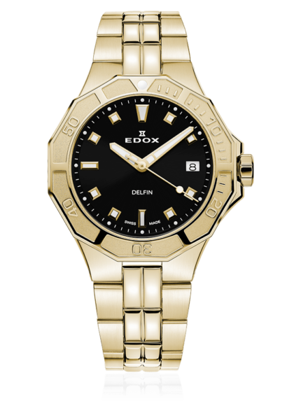 EDOX DELFIN THE ORIGINAL DIVER DATE LADY