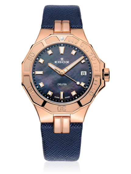 EDOX DELFIN THE ORIGINAL DIVER DATE LADY
