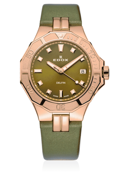 EDOX DELFIN THE ORIGINAL DIVER DATE LADY