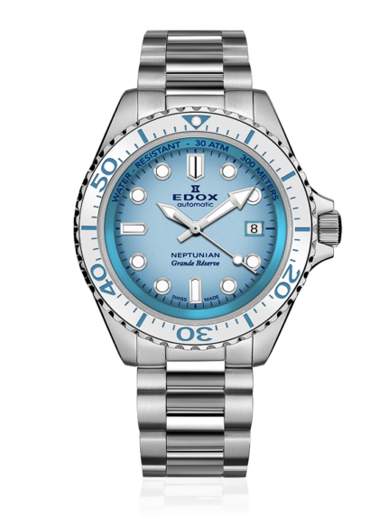 EDOX NEPTUNIAN GRANDE RÉSERVE DATE AUTOMATIC