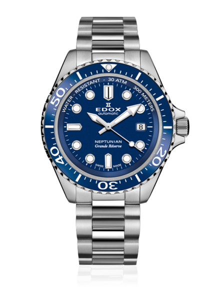 EDOX NEPTUNIAN GRANDE RÉSERVE DATE AUTOMATIC